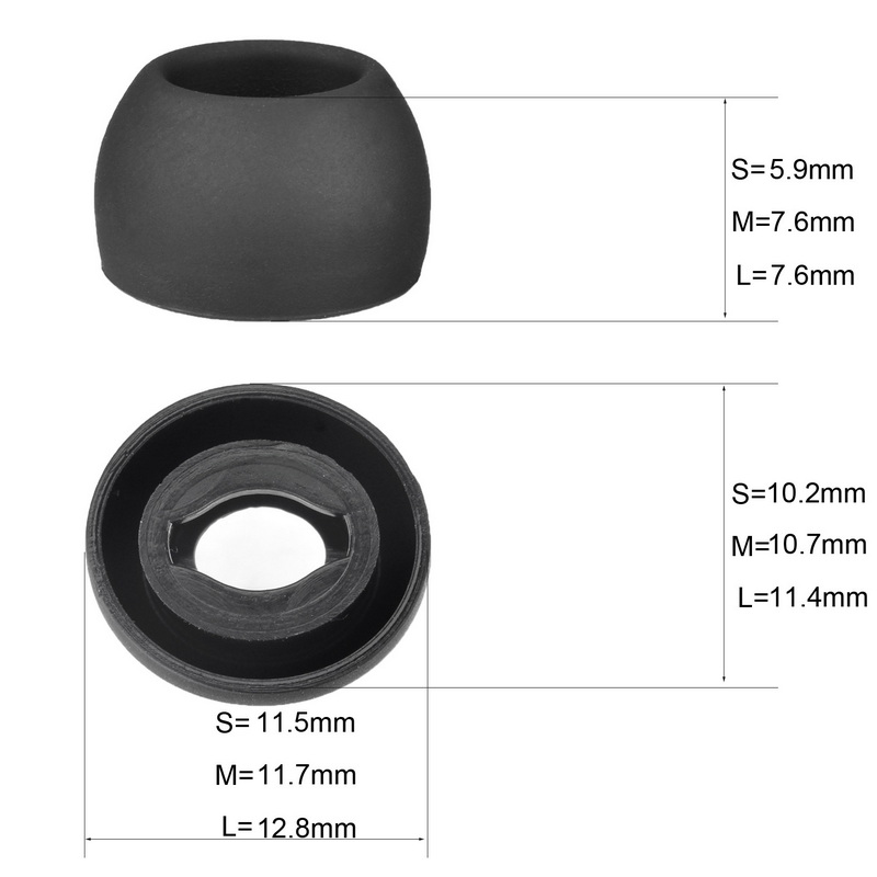 X-Tips จุกยางสำหรับหูฟัง Samsung Galaxy Buds Pro 2,3,4 สามคู่