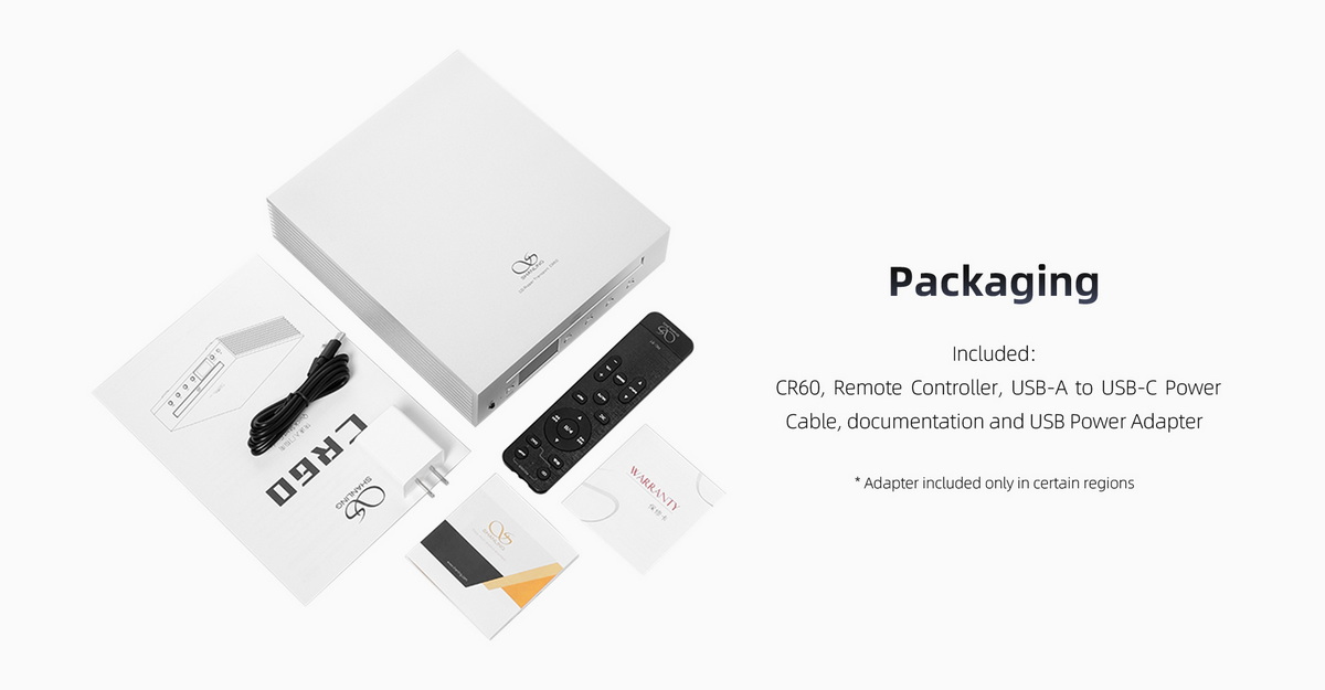 Shanling CR60 เครื่องเล่น CD สุดคุ้ม RIP CDได้ หัวอ่าน Sanyo HD850 ประกันศูนย์ไทย