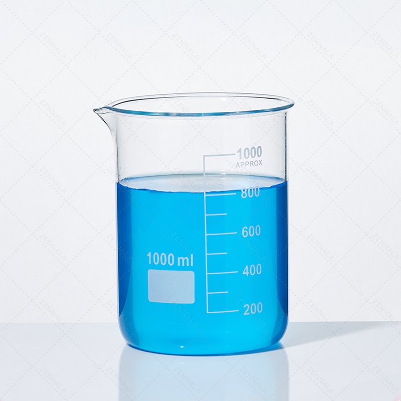 บีกเกอร์แก้ว Glass Beaker มีให้เลือก 8 ขนาด