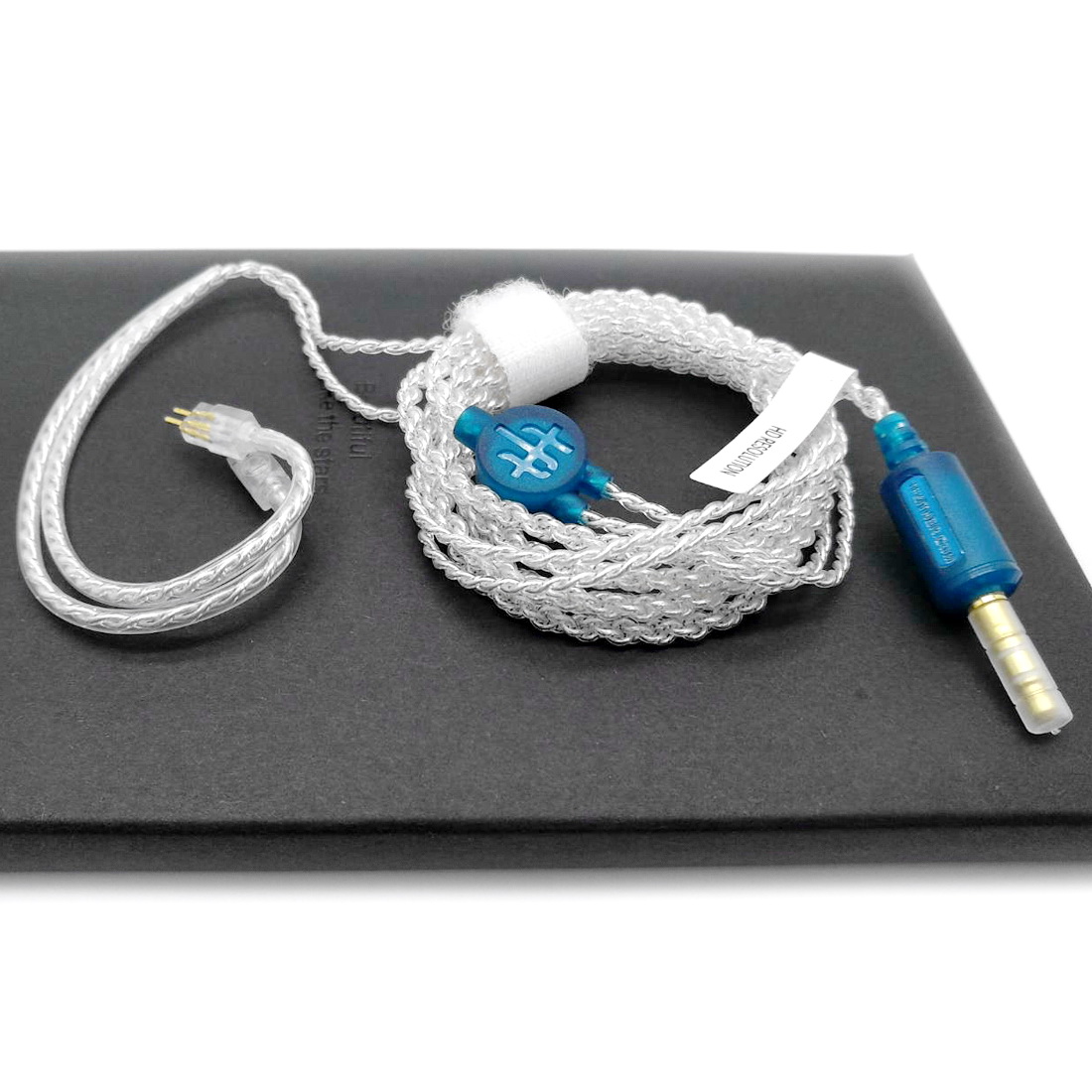 ขาย TFZ สายเปลี่ยนหูฟังชุบเงินถัก เพิ่มคุณภาพเสียง สำหรับหูฟัง TFZ