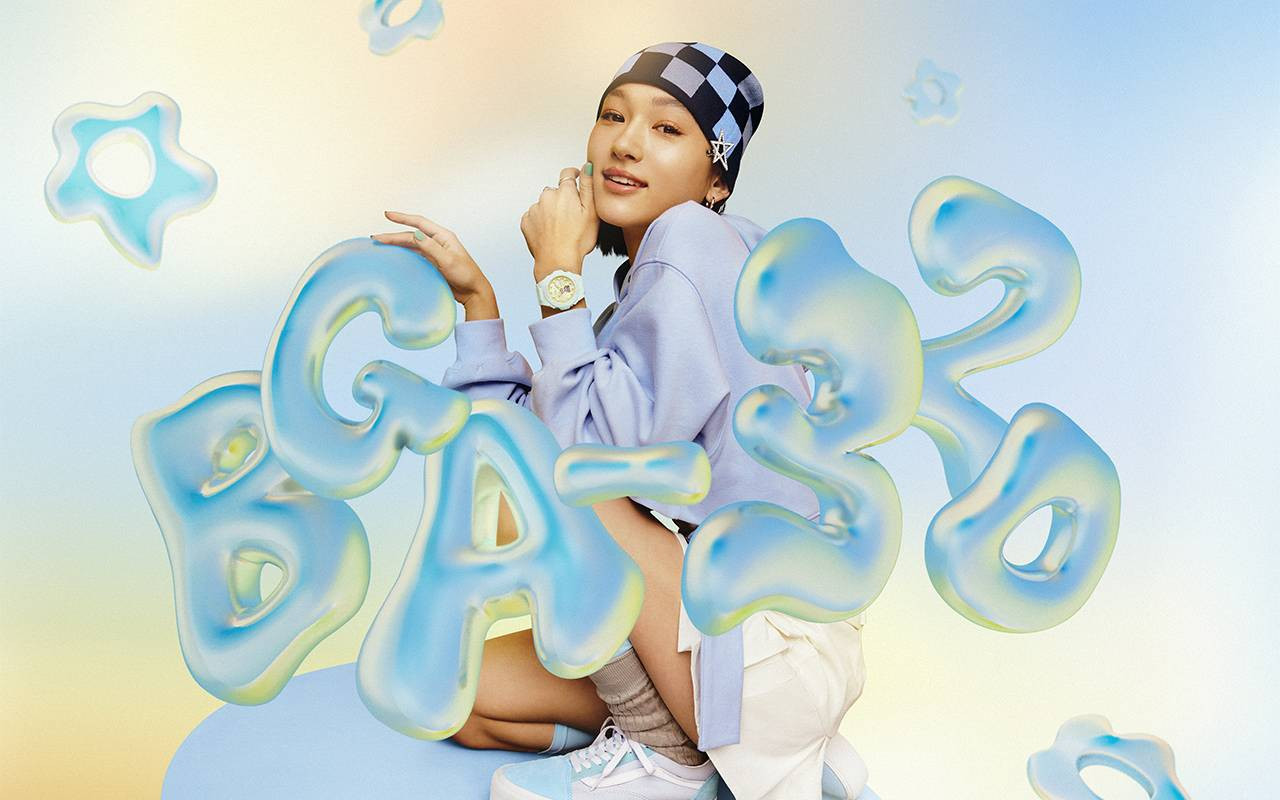 นาฬิกา Casio BABY-G Special Color Fantasy Holographic series รุ่น BGA-320FH-3A ของแท้ รับประกัน1ปี