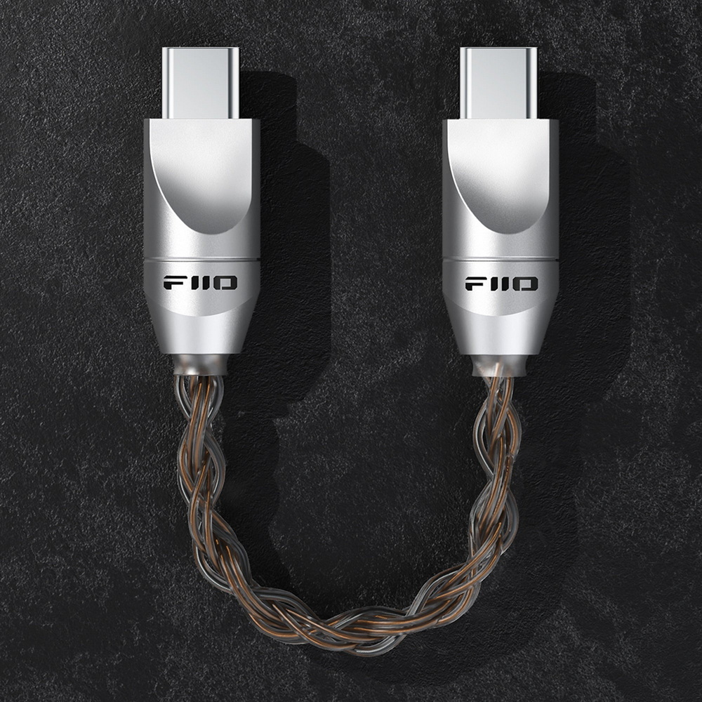 FiiO LINK สาย USB-C to USB-C แบบ OTG สำหรับ DAP, DAC/AMP, มือถือ หรืออุปกรณ์อื่นๆ ประกันศูนย์ไทย