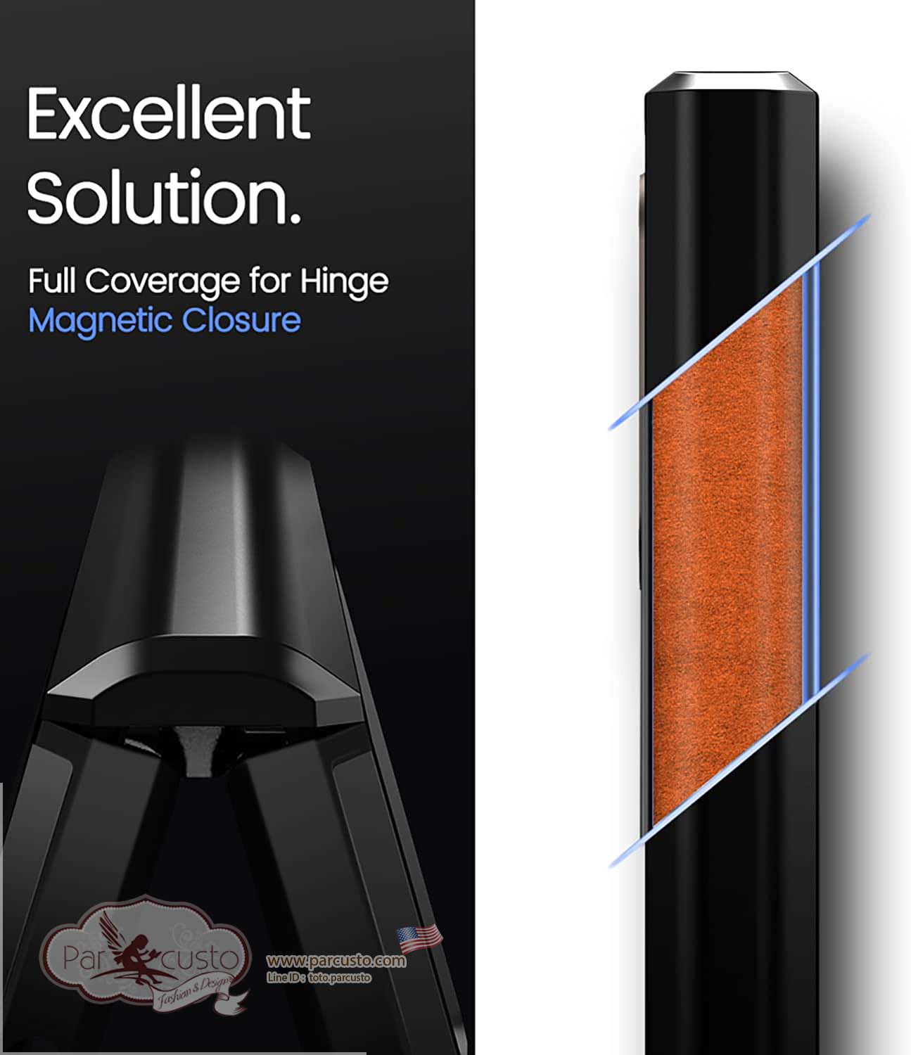 เคส Samsung Galaxy Z Fold 3 [Magnetic Soft Case] จาก X-FOUR [Pre-order USA]