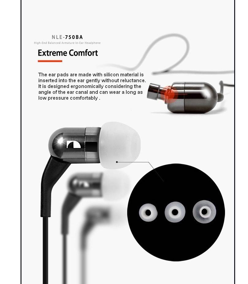 ขาย หูฟัง NAKAMICHI NLE750