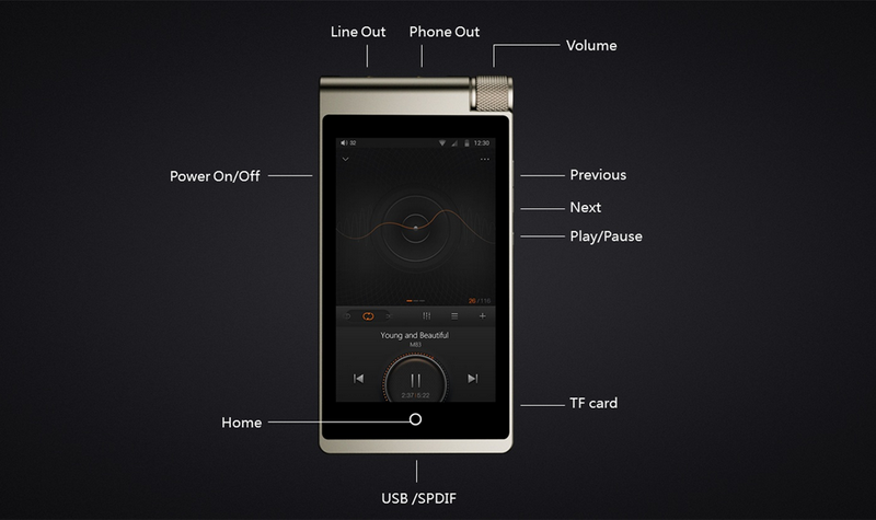 ขาย Cayin i5 สุดยอด Android Music Player ระดับเรือธงรองรับ lossless , dsd , pcm มี wifi และ bluetooth