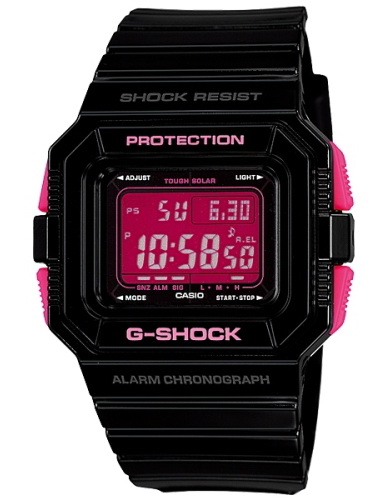 นาฬิกา คาสิโอ Casio G-Shock Standard digital รุ่น G-5500B-1DR (หายาก)