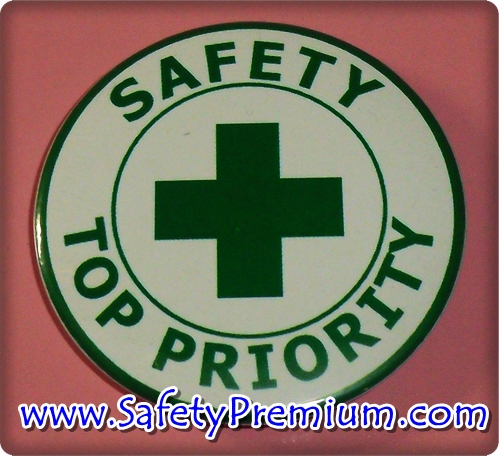 เข็มกลัด Safety - Top Priority 58 mm