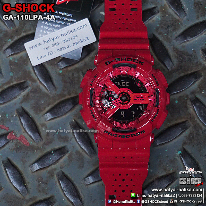 นาฬิกา Casio G-Shock Limited Layered Punching pattern series รุ่น GA-110LPA-4A ของแท้ รับประกัน1ปี