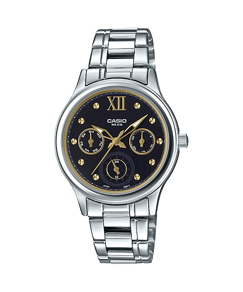 นาฬิกา Casio STANDARD Analog-Ladies' รุ่น LTP-E306D-1AV ของแท้ รับประกัน 1 ปี