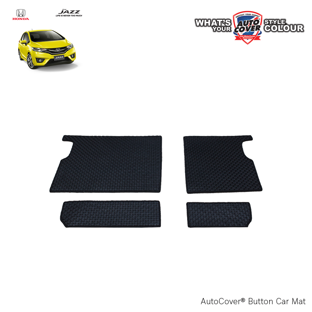 พรมกระดุมหลังพนักพิง Honda All New Jazz GK ปี 2014-2019 จำนวน 4 ชิ้น