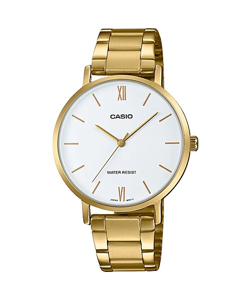 นาฬิกา Casio STANDARD Analog-Ladies' รุ่น LTP-VT01G-7B ของแท้ รับประกัน 1 ปี