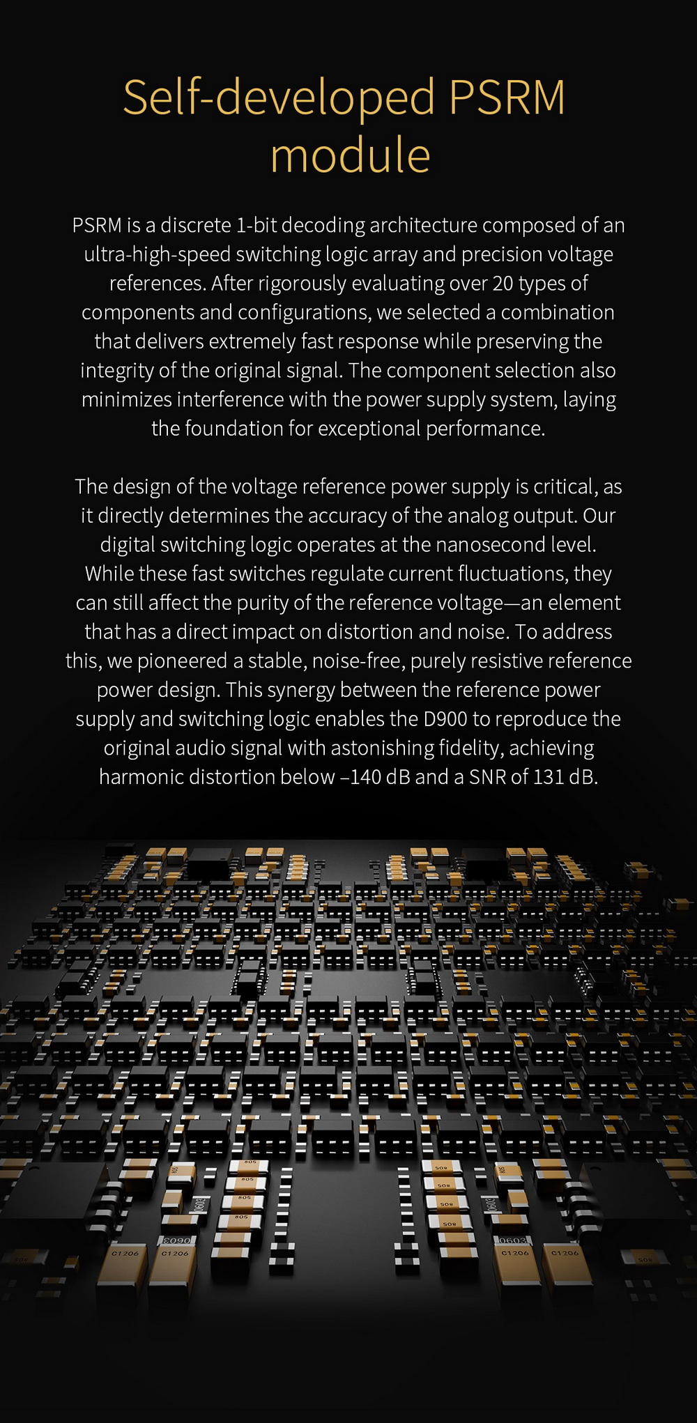 Topping D900 DAC ตั้งโต๊ะระดับเรือธงพิเศษ สุดยอดเทคโนโลยี 1-bit PSRM เสียงที่ใสสะอาด สมจริง ประกันศูนย์ไทย