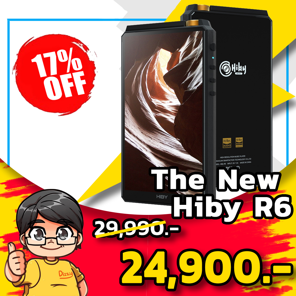 The New Hiby R6 สุดยอดเครื่องเล่นพกพาแห่งยุค
