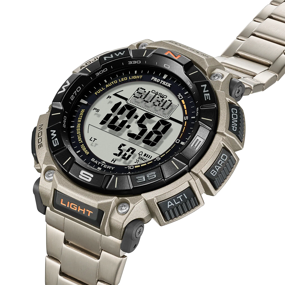 นาฬิกา คาสิโอ Casio PRO TREK PRG-340 Series รุ่น PRG-340T-7 ของแท้ รับประกัน1ปี