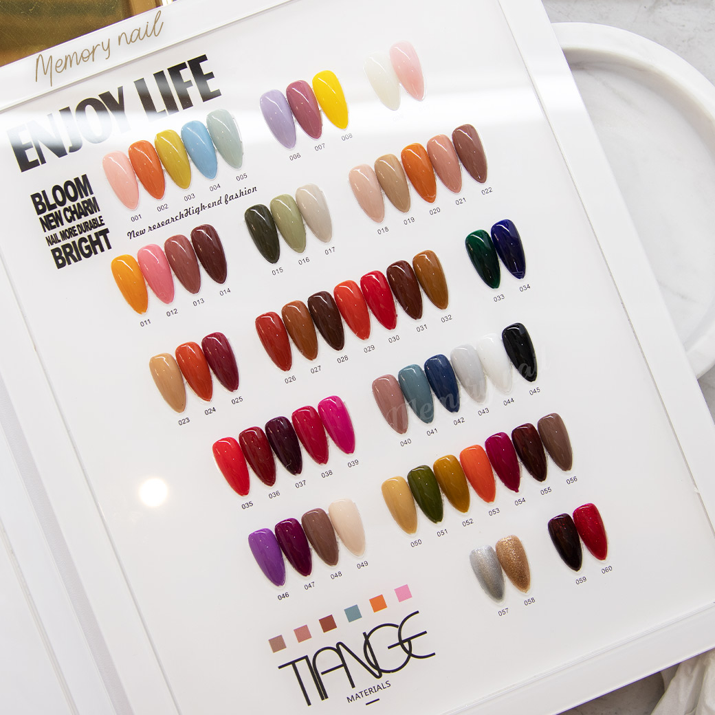 สีเจล,สีเจลทาเล็บ,สีทาเล็บเจล,สีเจลคุณภาพดี,สีเจลเนื้อแน่น,สีเจล เข้มข้น,สีเจล TIANGE,TIANGE Gel