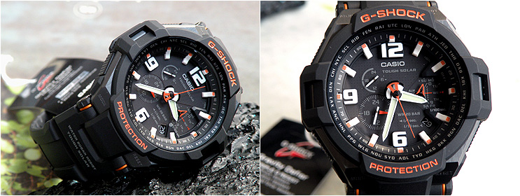 นาฬิกา คาสิโอ Casio G-Shock GRAVITY DEFIER รุ่น G-1400-1A ของแท้ รับประกัน1ปี
