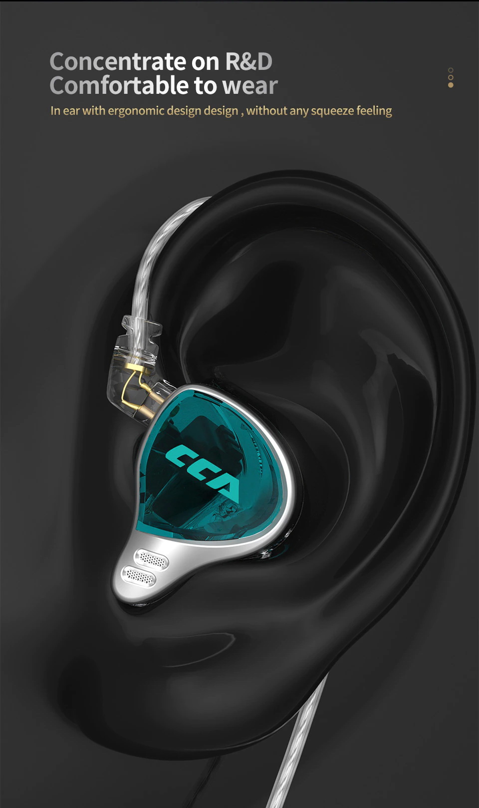 ขาย CCA CA10 หูฟัง Pure Balanced 5 ไดรเวอร์ 5BA ประกันศูนย์ไทย