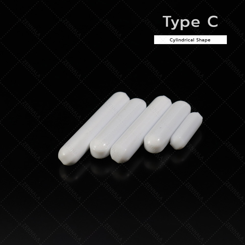 แท่งแม่เหล็กกวนสาร Magnetic Stirring Bars มีให้เลือก 3 แบบ