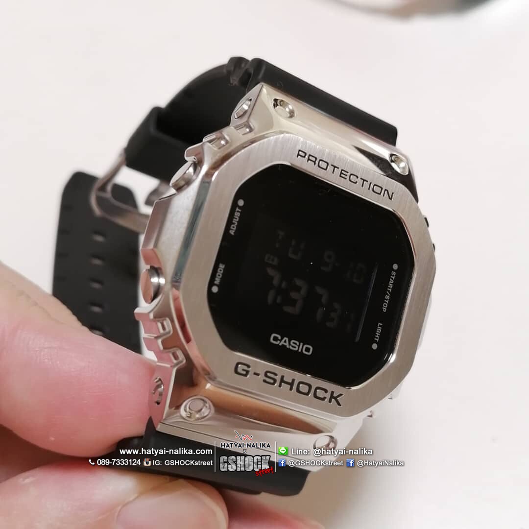 นาฬิกา Casio G-Shock Standard Digital GM-5600 series รุ่น GM-5600-1 ของแท้ รับประกัน1ปี