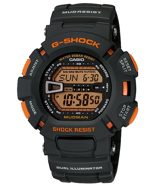 นาฬิกา คาสิโอ Casio G-Shock Master of G Mudman รุ่น G-9000MX-8