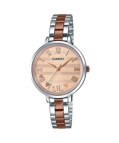 นาฬิกา Casio STANDARD Analog-Ladies' รุ่น LTP-E160RG-9A ของแท้ รับประกัน 1 ปี