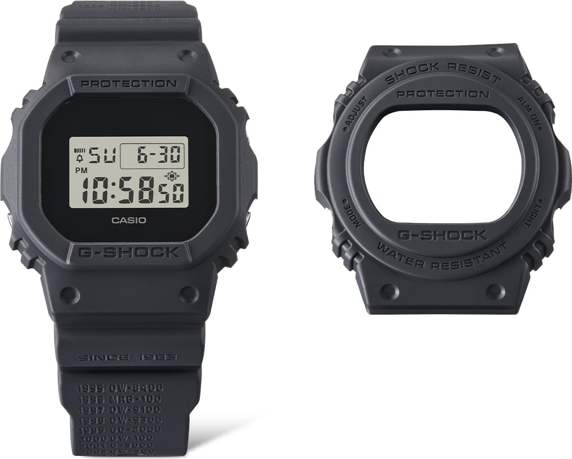 นาฬิกา Casio G-SHOCK 40th Anniversary REMASTER BLACK Limited รุ่น DWE-5657RE-1 (ชุด Box Set) ของแท้ รับประกัน1ปี