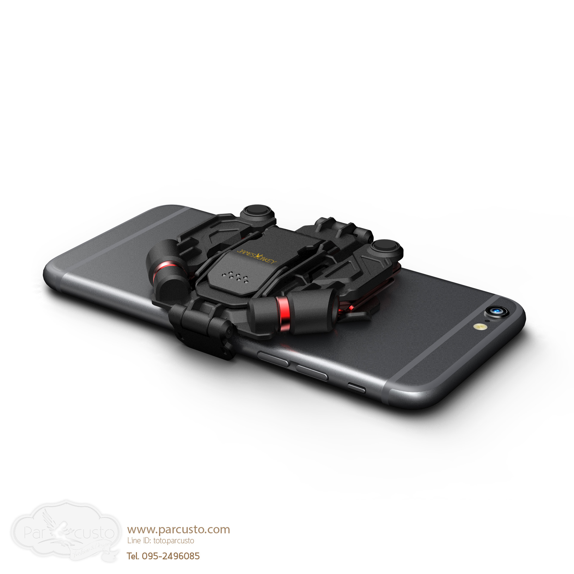 CRAB II อุปกรณ์เสริมสำหรับเล่นเกมบนมือถือ รองรับมือถือขนาด 4.7-6" [Pre-order]