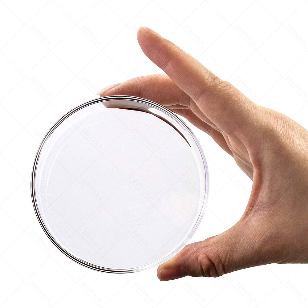จานเพาะเชื้อ แบบแก้ว Glass Petri Dishes มีให้เลือก 3 ขนาด