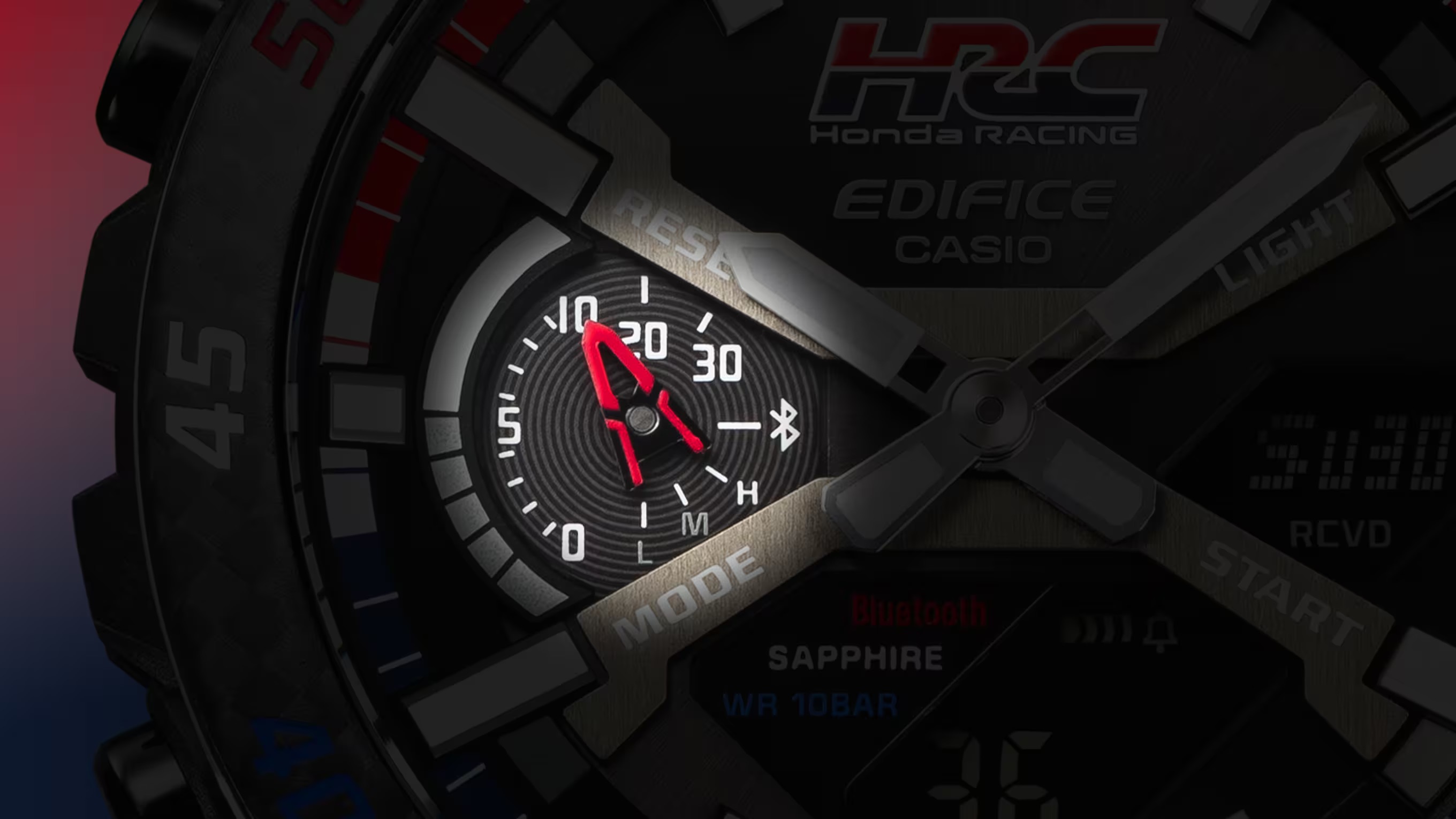 นาฬิกา Casio EDIFICE x Honda Racing Limited รุ่น ECB-2000HR-1A ของแท้ รับประกัน1ปี