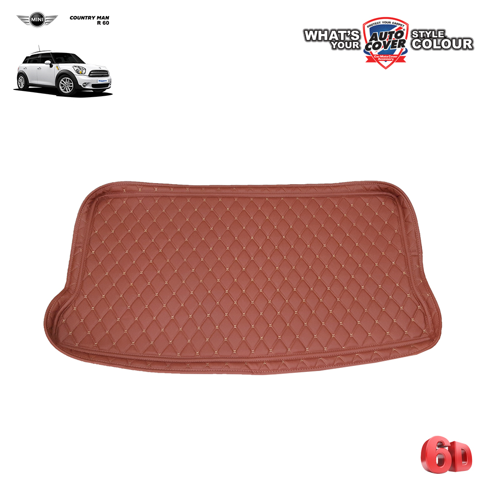 พรมท้ายสัมภาระเข้ารูป 6 D รถ MINI COUNTRYMAN รหัสตัวถัง R60 จำนวน 1 ชิ้น