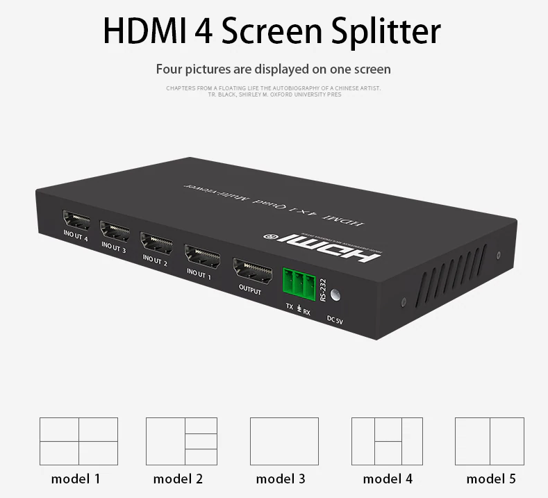 VACOTEK H-MVB41 4x1 switcher with multivew