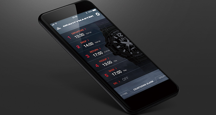 นาฬิกา Casio G-Shock นักบิน GRAVITYMASTER BLUETOOTH รุ่น GR-B100-1A4 ของแท้ รับประกัน1ปี