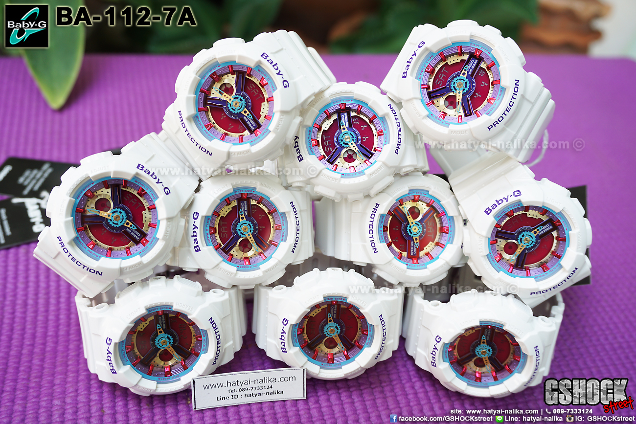 นาฬิกา คาสิโอ Casio Baby-G Hyper Color series รุ่น BA-112-7A