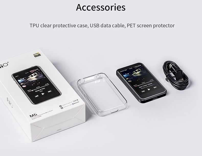 ขาย FiiO M6 DAP พกพา ชิป ES9018Q2C รองรับ Hi-Res , Bluetooth4.2 ประกันศูนย์ไทย