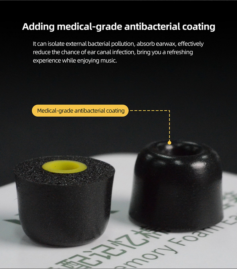 KZ New Memory Foam จุกหูฟังเมโมรี่ ระดับ High-end จุกเพิ่มคุณภาพเสียง