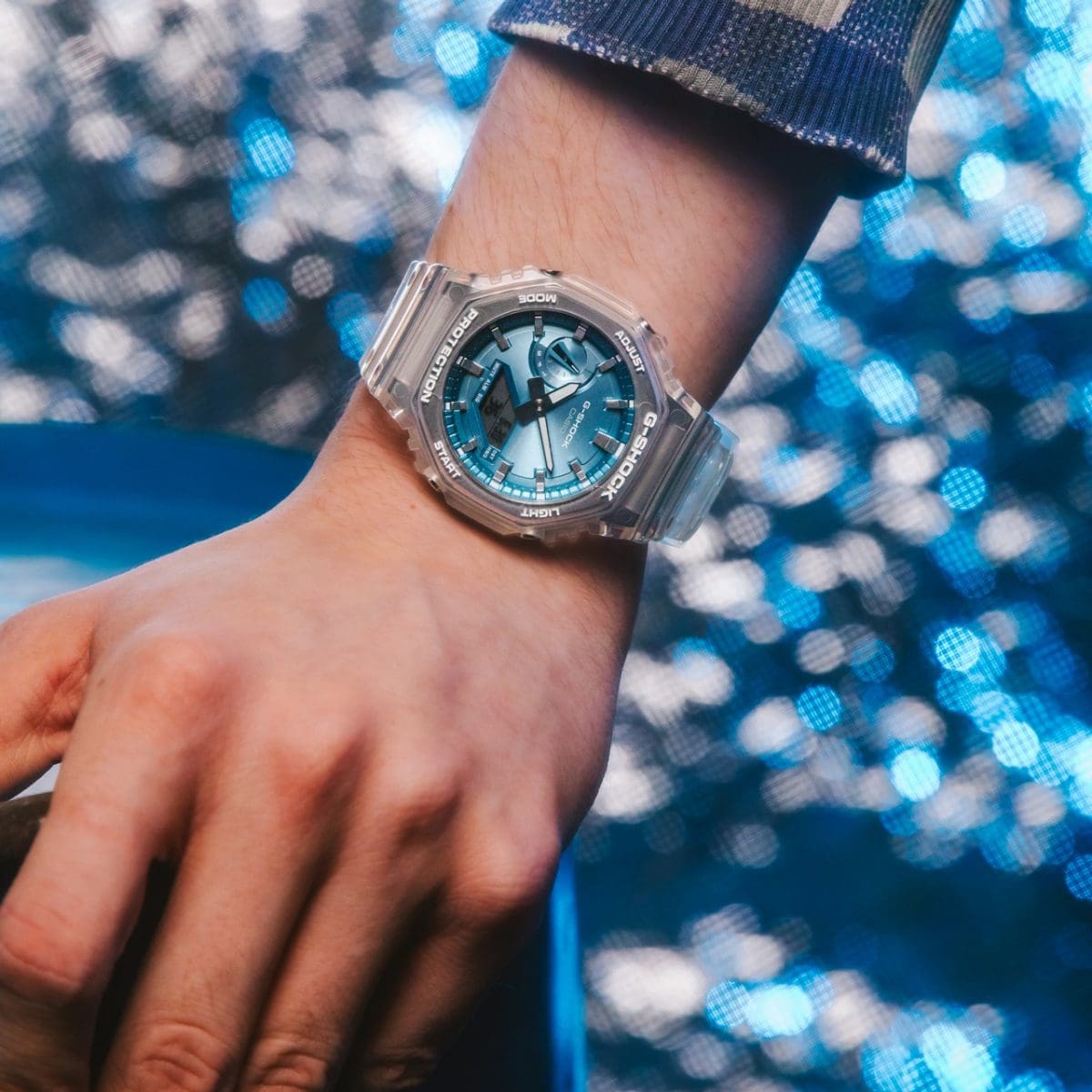 นาฬิกา Casio G-Shock Special Color Bright & Metallic dial series รุ่น GA-2100BM-7A2 ของแท้ รับประกัน1ปี