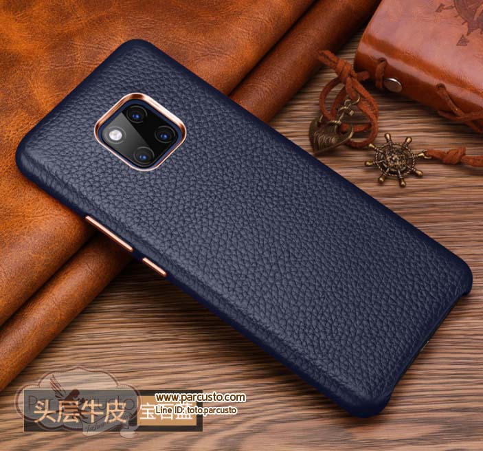 เคสหนังแท้ Huawei Mate 20 และ Mate 20 PRO [กรุณาระบุรุ่น] จาก MOBY [Pre-order]