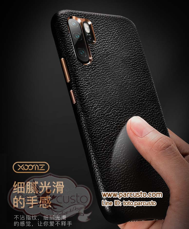 เคสฝาหลังหนังวัวแท้ Huawei P30 และ P30 Pro (โปรดระบุรุ่น) จาก XOOMZ [หมด]