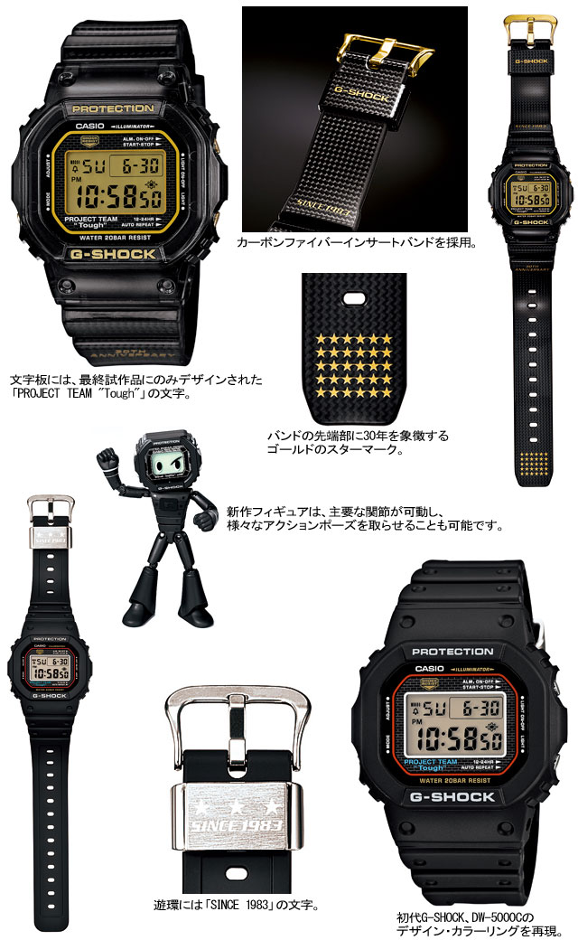 นาฬิกา คาสิโอ Casio G-Shock 30th Anniversary Limited model รุ่น GSET-30-1 (Europe) หายากมาก