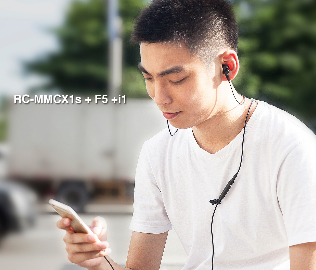 ขาย FiiO RC-MMCX1s สายหูฟังแบบ MMCX หัวแจ็คชุบทองอย่างดี