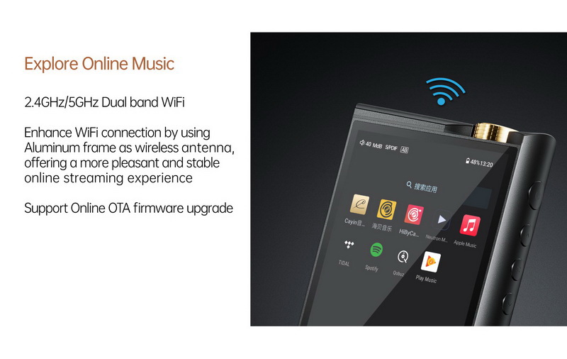 Cayin N7 DAP พกพาระดับเรือธงแห่งยุค Pure 1-bit ระบบปฎิบัติการ Android 12 ประกันศูนย์ไทย