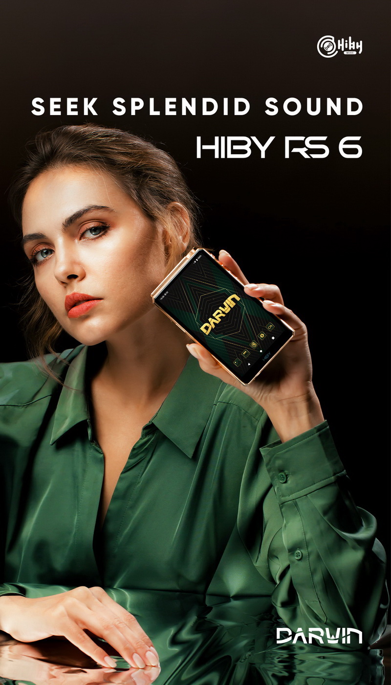 [PreOrder] ขาย Hiby RS6 DAP พกพา สถาปัตยกรรม Darwin ระดับเรือธง รองรับ MQA16x ประกันศูนย์ไทย