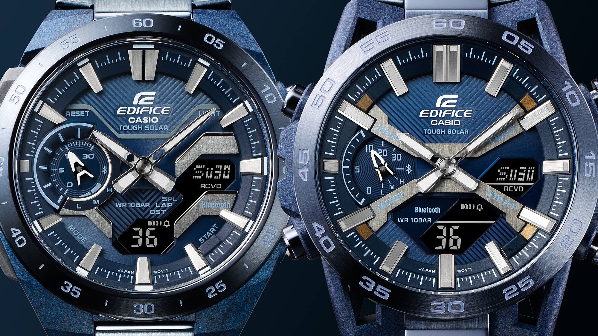 นาฬิกา Casio EDIFICE Bluetooth with Smartphone รุ่น ECB-2000CB-2A ของแท้ รับประกัน1ปี