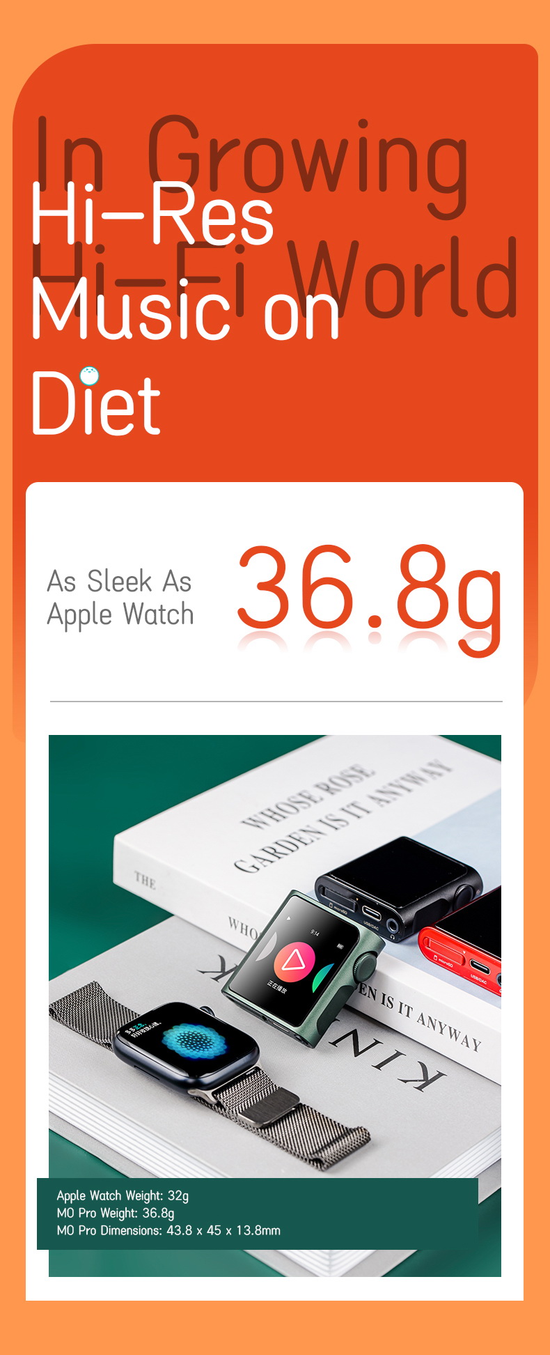 Shanling M0 PRO เครื่องเล่นเพลงพกพาจิ๋ว รองรับ Dual Hi-Res ประกันศูนย์ไทย