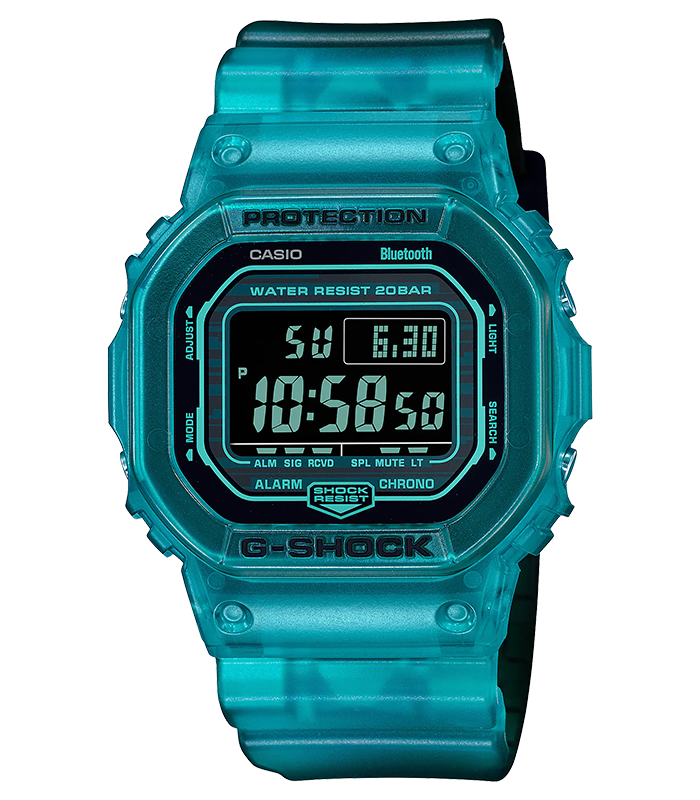 ‼️SALE‼️นาฬิกา คาสิโอ Casio G-Shock Bluetooth DW-B5600G Series รุ่น DW-B5600G-2 ของแท้ รับประกัน1ปี