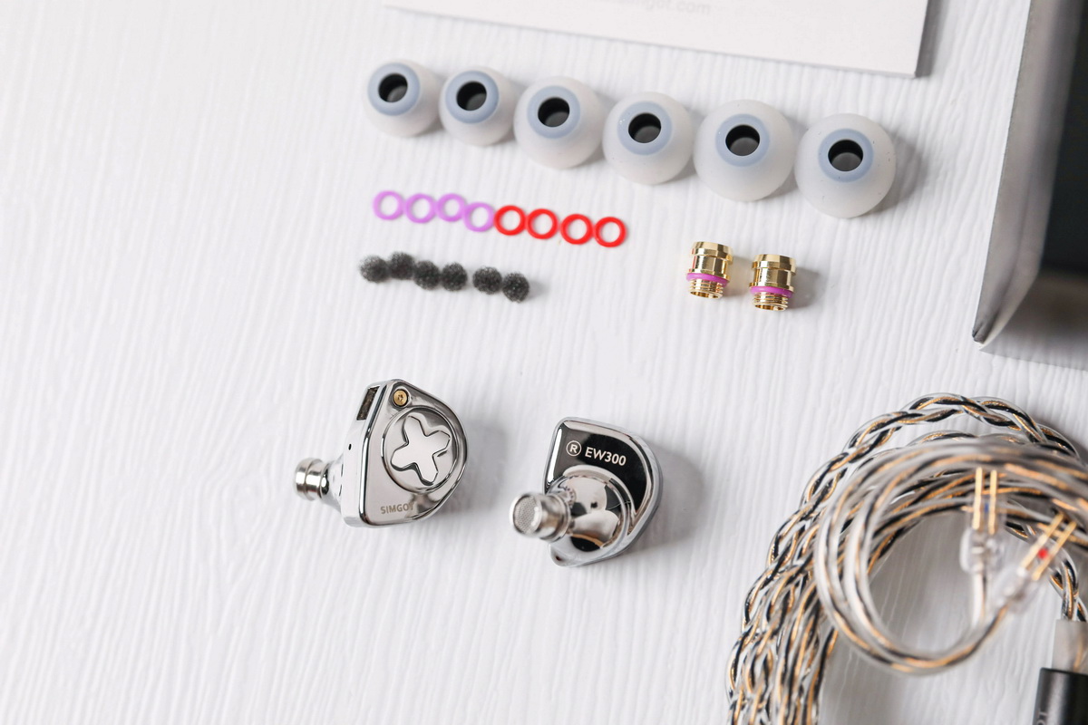 Simgot EW300 หูฟัง IEMs Hybrid 3 ไดร์เวอร์ 1DD+1Planar+1PZT เปลี่ยนท่อนำเสียงได้ ประกันศูนย์ไทย