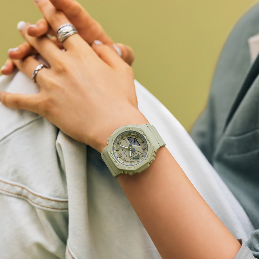 นาฬิกา Casio G-Shock Women ไซส์มินิ GMA-S2100BA Bold Accent series รุ่น GMA-S2100BA-3A ของแท้ รับประกัน1ปี