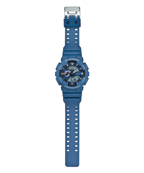 นาฬิกา Casio G-Shock ลายยีนส์ Limited Denim Color series รุ่น GA-110DC-2A (สี Blue Jean) ของแท้ รับประกัน 1 ปี