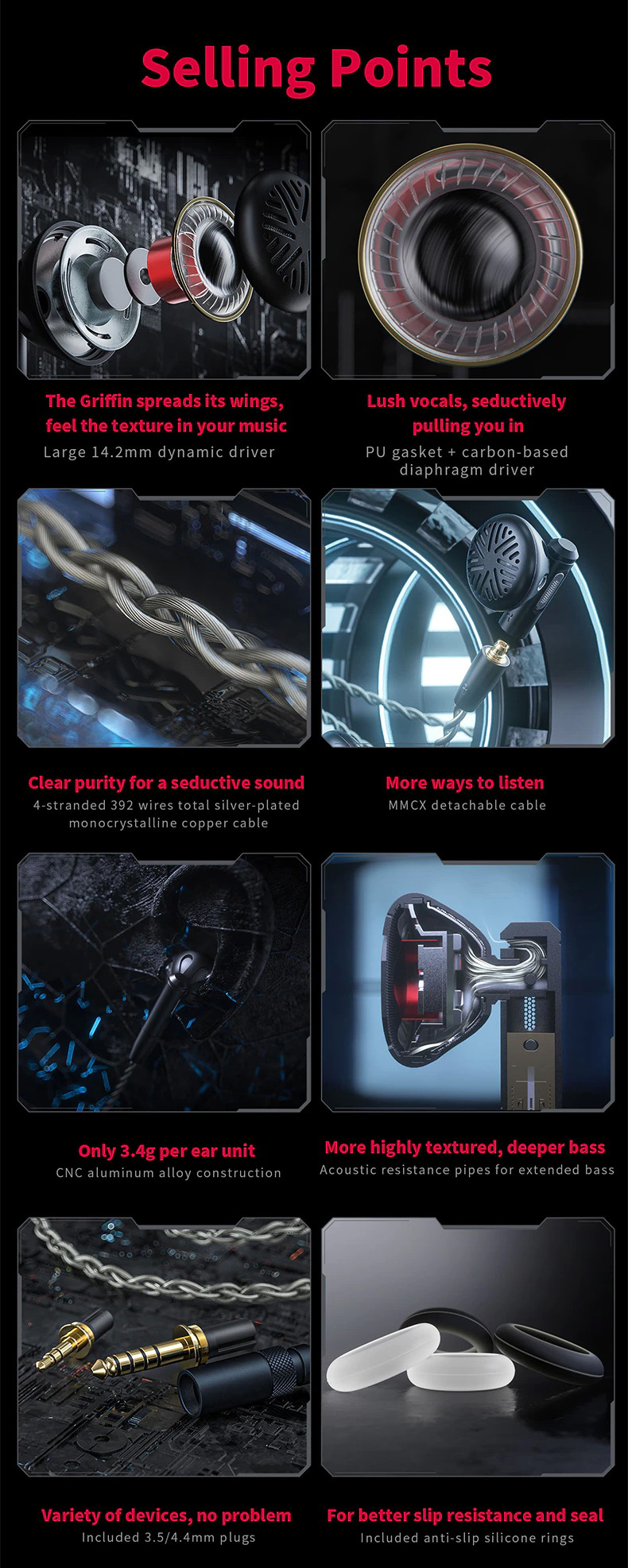 ขาย FiiO FF5 หูฟังเอียบัดไดรเวอร์ไดนามิก 14.2mmรุ่นใหม่ บอดี้อลูมิเนียม ถอดสายได้ ประกันศูนย์ไทย