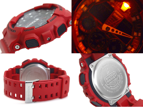 นาฬิกา คาสิโอ Casio G-Shock Standard Analog-Digital รุ่น GA-100B-4A ของแท้ รับประกัน 1 ปี